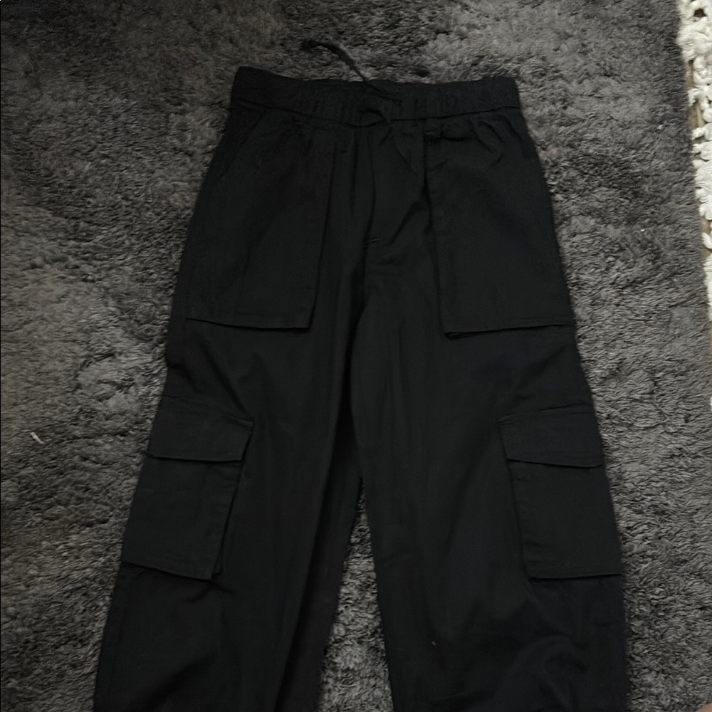Men's Black Cargo Pants